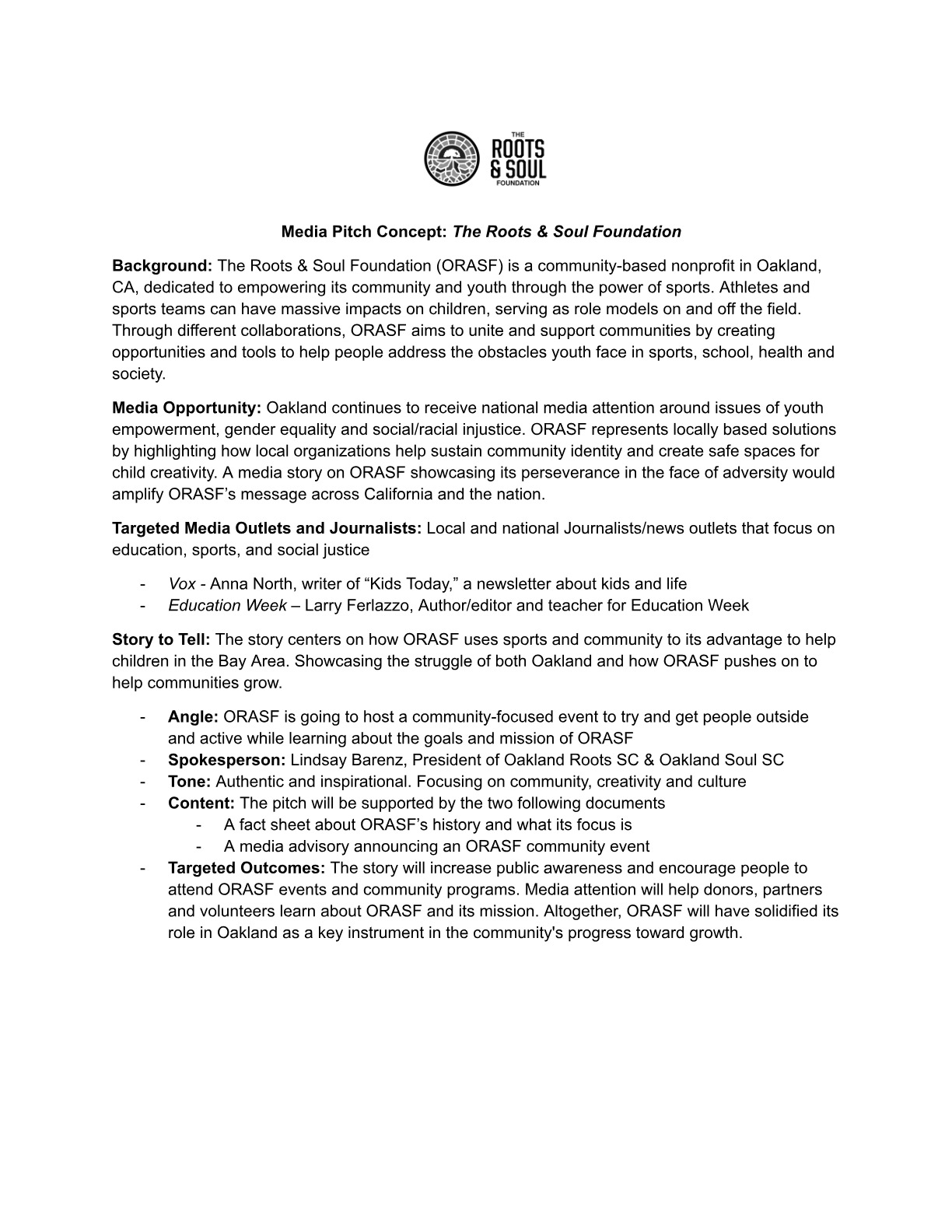 Roots Pitch PDF page 1